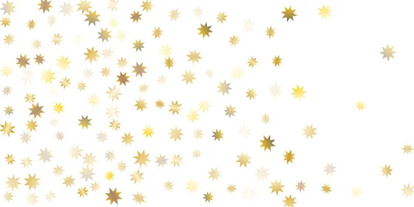 Golden casual confettis fond. — Image vectorielle