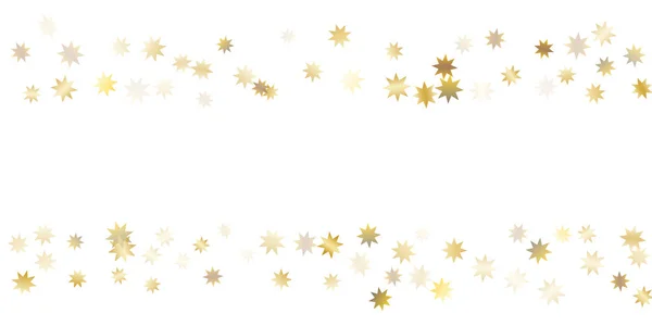 Golden casual confettis fond. — Image vectorielle