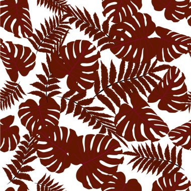 Vektörsüz tropikal desen