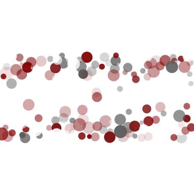 Soyut konfeti şeffaf noktalar.