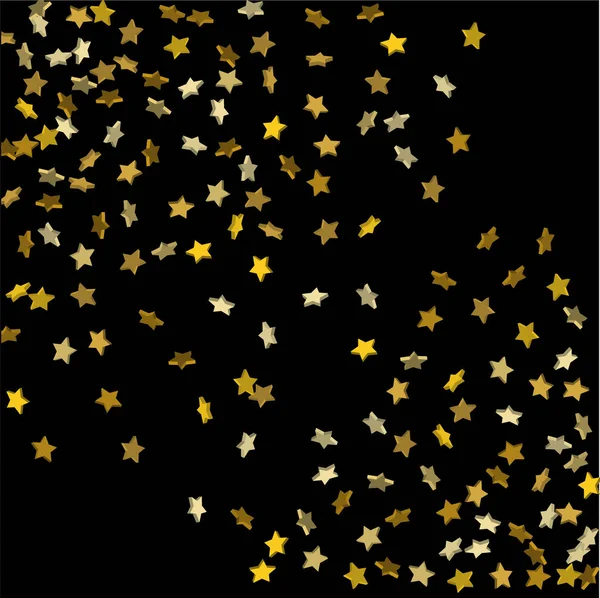 Étoiles confettis tombantes — Image vectorielle