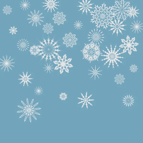 Año Nuevo azul vector de fondo — Vector de stock