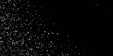 Bir siyah gümüş parçacıkları glitter