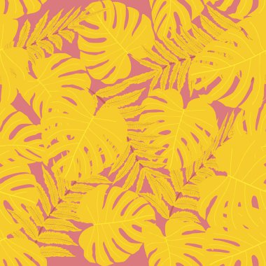 Vektörsüz tropikal desen