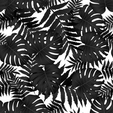 Vektörsüz tropikal desen