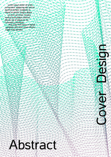 Cover design with abstract lines.