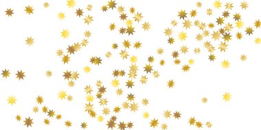 Altın konfeti arka planı.