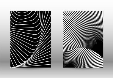  Bozuk çizgileri olan soyut desenler kümesi.