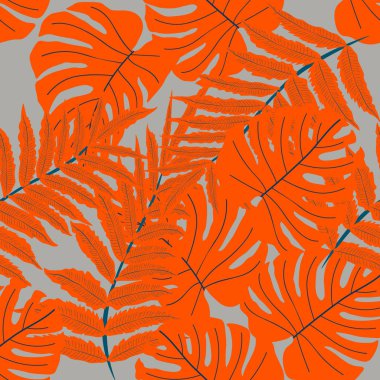 Vektörsüz tropikal desen