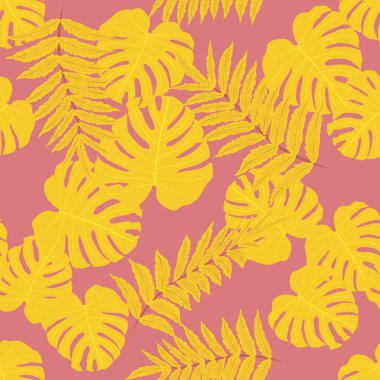 Vektörsüz tropikal desen