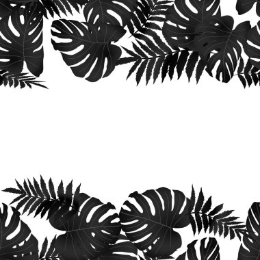 Vektörsüz tropikal desen