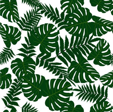 Vektörsüz tropikal desen