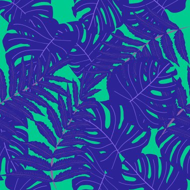 Vektörsüz tropikal desen