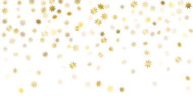 Altın konfeti arka planı.