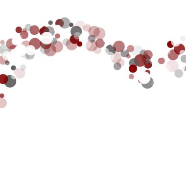 Soyut konfeti şeffaf noktalar.