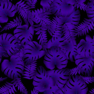 Vektörsüz tropikal desen