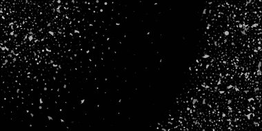 Bir siyah gümüş parçacıkları glitter