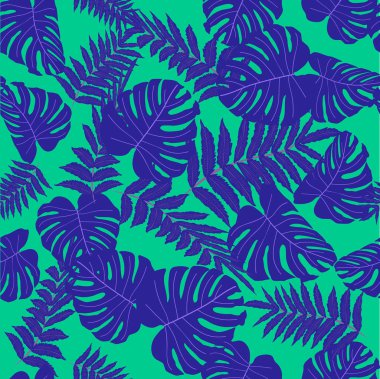Vektörsüz tropikal desen