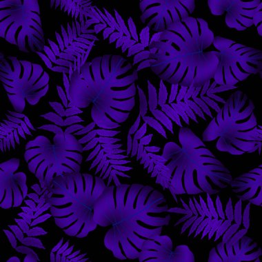 Vektörsüz tropikal desen