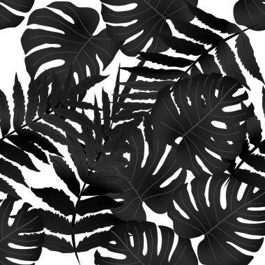 Vektörsüz tropikal desen