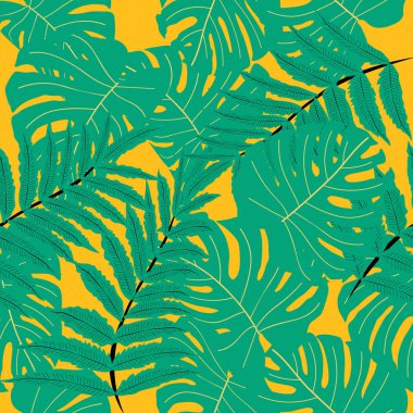 Vektörsüz tropikal desen