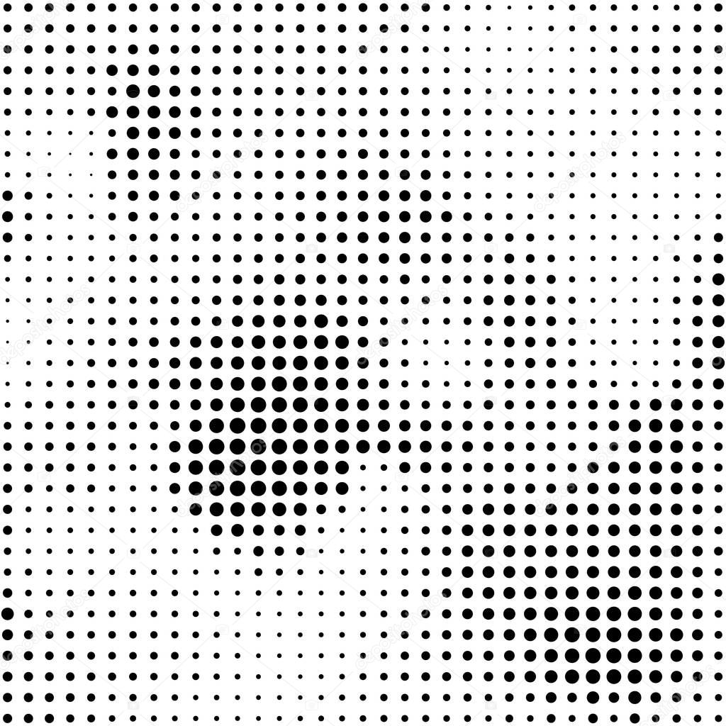 Abstract halftone texture. Vector. Minimalism.