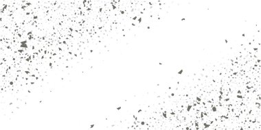 Beyaz arka planda gümüş simli konfeti.