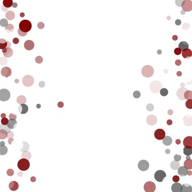 Soyut konfeti şeffaf noktalar.