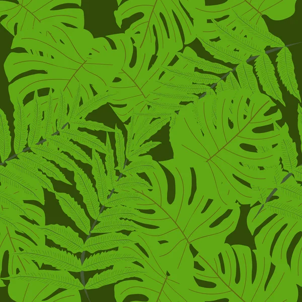 Vektörsüz tropikal desen