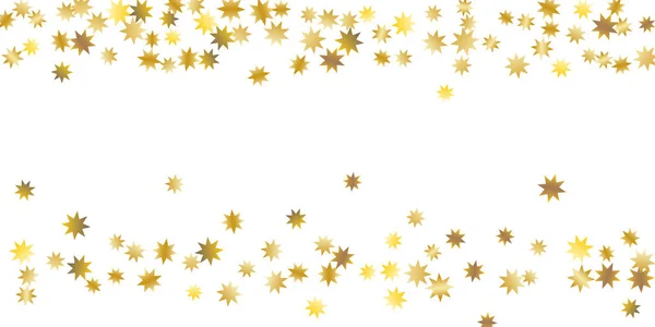 Golden casual confettis fond. — Image vectorielle