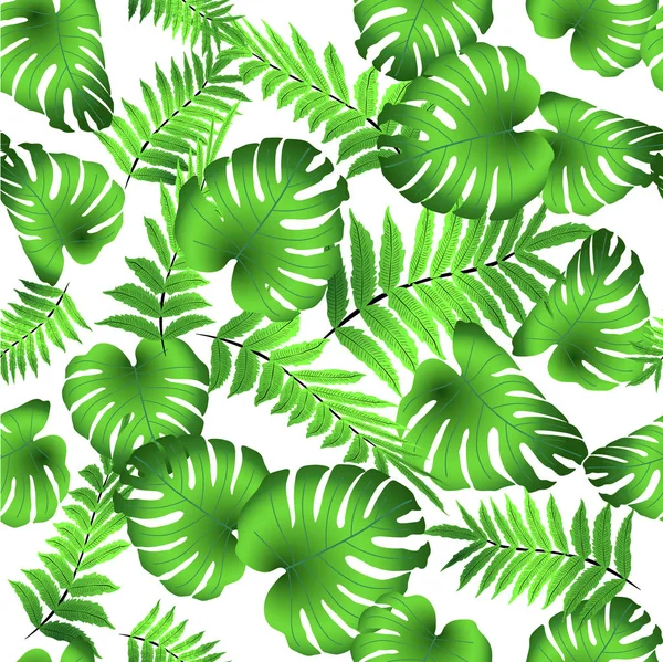 Vektörsüz tropikal desen