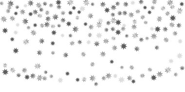 Beyaz bir arka plan üzerinde sabit yıldız.