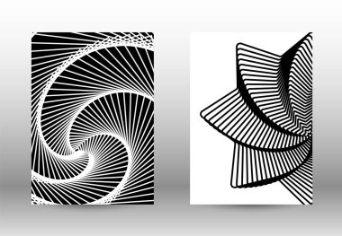  Bozuk çizgileri olan soyut desenler kümesi.