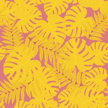 Vektörsüz tropikal desen