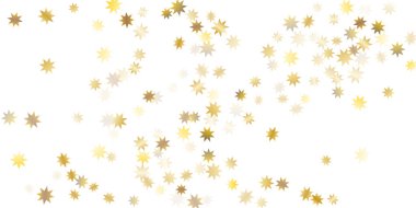 Altın konfeti arka planı.