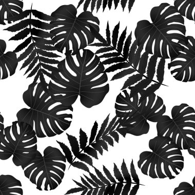 Vektörsüz tropikal desen