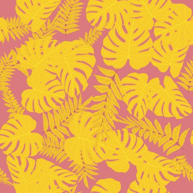 Vektörsüz tropikal desen