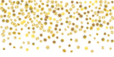 Altın konfeti arka planı.