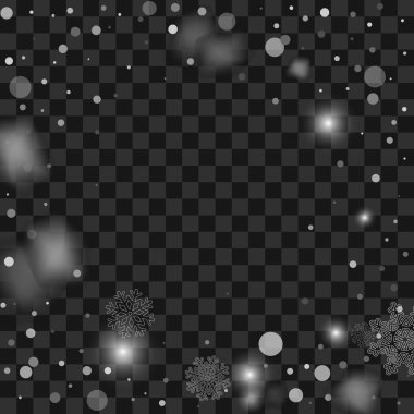 Noel kar. Kar yağışı.