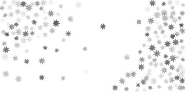 Beyaz bir arka plan üzerinde sabit yıldız.