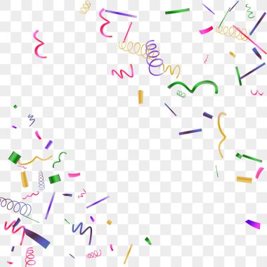 Renkli konfeti parlak ışıltı.