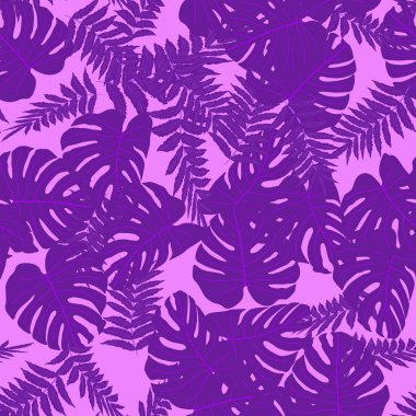 Vektörsüz tropikal desen