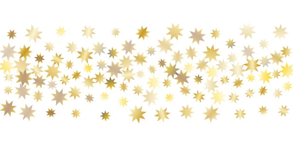 Golden casual confettis fond. — Image vectorielle