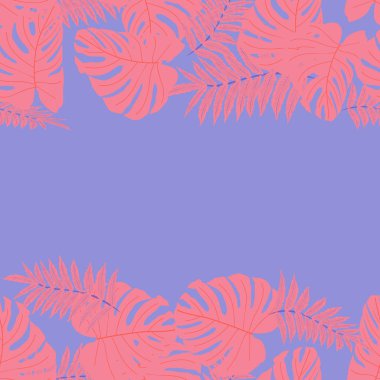 Vektörsüz tropikal desen