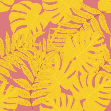 Vektörsüz tropikal desen