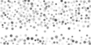 Beyaz bir arka plan üzerinde sabit yıldız.