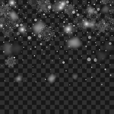 Noel kar. Kar yağışı.