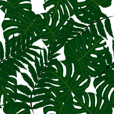 Vektörsüz tropikal desen