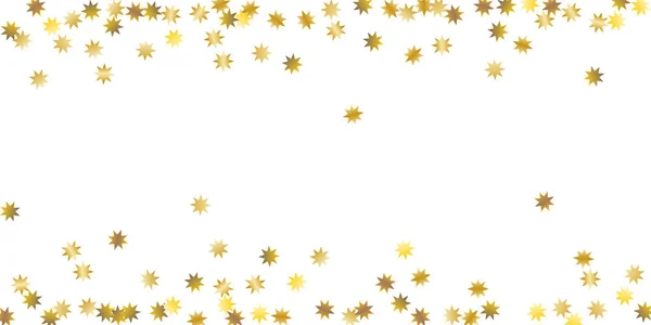 Golden casual confettis fond. — Image vectorielle