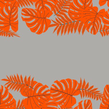 Vektörsüz tropikal desen